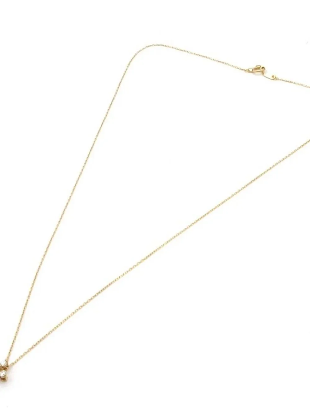 STAR JEWELRY 18K Yellow Gold Diamond Necklace